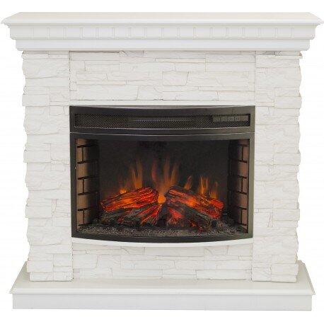 Каминокомплект RealFlame Elford 25 WT с очагом Firefield 25 S IR