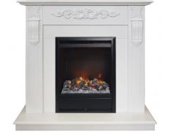Каминокомплект RealFlame Dominica STD/EUG WT с очагом 3D Olympic