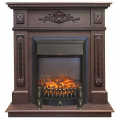 Каминокомплект RealFlame Lilian STD/EUG DN с очагом Fobos Lux Black S