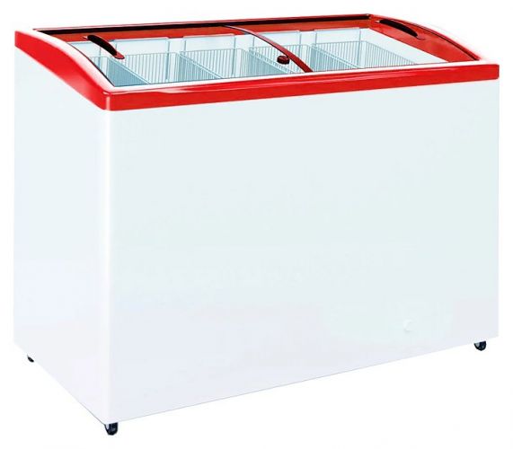 Ларь морозильный ЛВН 600 Г (CF 600CQ) 7 кор (красный)