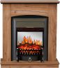 Каминокомплект Royal Flame Barcelona Дуб табачный c очагом Fobos FX M Black