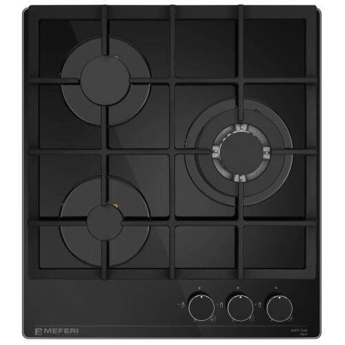 Варочная панель газовая MEFERI MGH453BK GLASS POWER