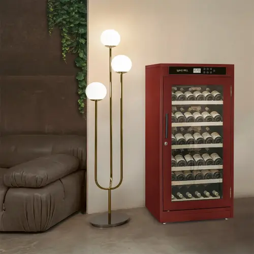 Винный шкаф Meyvel MV69-WM1-M (Красное Дерево)