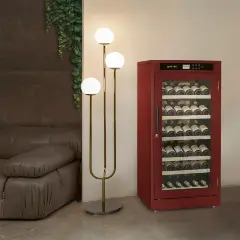 Винный шкаф Meyvel MV69-WM1-M (Красное Дерево)