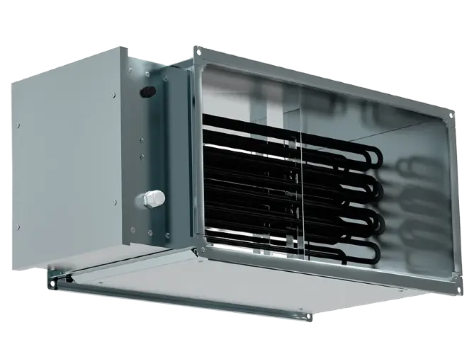 Электрический нагреватель для прямоугольных каналов EHR 800*500-45