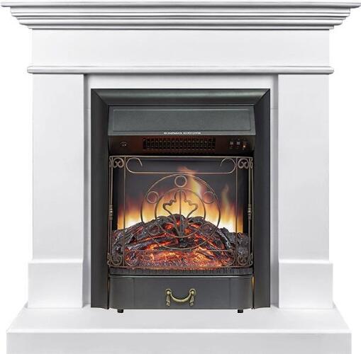 Каминокомплект Royal Flame California STD CRM (Разборный) с очагом Majestic FX Black санд сноу