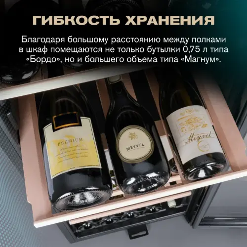 Винный шкаф Meyvel MV133-KBF1