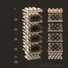 Винный шкаф Meyvel MV133-KBF1