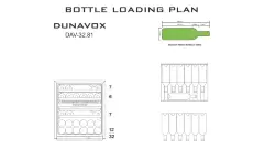 Винный шкаф Dunavox DAV-32.81DSS.TO