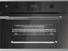 Компактный духовой шкаф с микроволнами Kuppersbusch CBM 6350.0 GPH 2 Black Chrome