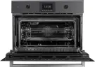 Компактный духовой шкаф с микроволнами Kuppersbusch CBM 6350.0 GPH 2 Black Chrome