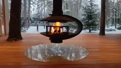 Подвесной открытый камин Eneva