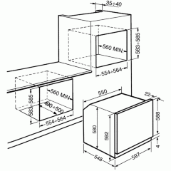 Духовой шкаф Smeg SFP805PO