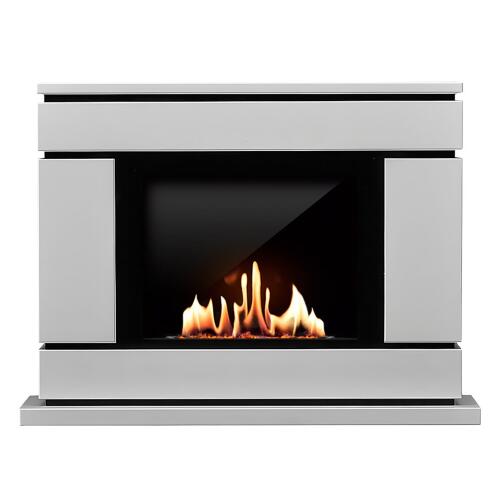 Биокамин в портале SteelHeat Vega (Стекло)