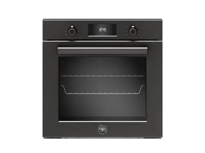 Электрический встраиваемый духовой шкаф Bertazzoni, сенсорный дисплей (LCD), 60 см, карбонио