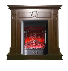 Каминокомплект Interflame Берта с очагом Majestic FX M Black дуб
