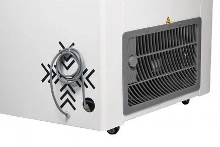 Ларь морозильный Gellar FG 500 C красный v25