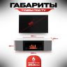 Тумба под ТВ с биокамином SteelHeat LIVORNO IMPULSE 140 см (корпус белый / фасады гротто гранит)