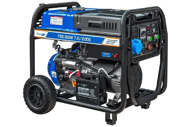 Бензиновый сварочный генератор TSS PROF GGW 7.0/200E