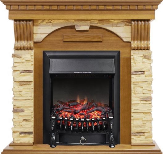 Каминокомплект Royal Flame Dublin с очагом Fobos FX Black
