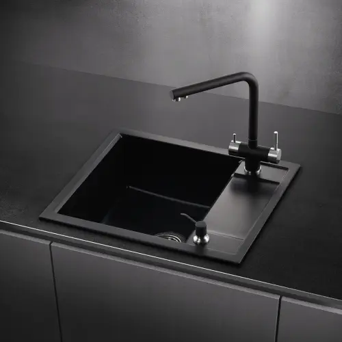 Кухонная мойка Kuppersberg SYMPAGI 50 1B1D ANTHRACITE