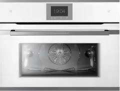 Компактный духовой шкаф с паром Kuppersbusch CBD 6550.0 W3 Silver Chrome