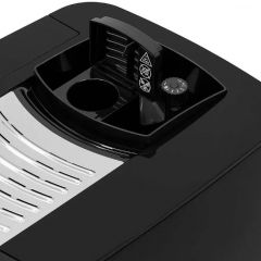Встраиваемая кофемашина KRONA ONYX 45H coffee BL/BL