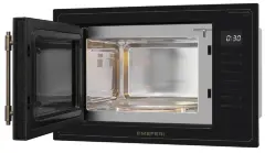 Микроволновая печь встраиваемая MEFERI MMO6025BK RETRO