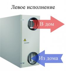 Приточно-вытяжная вентиляционная установка Turkov Zenit Standart X 1000 W