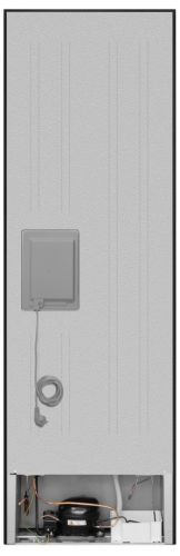 Холодильник отдельностоящий с инвертором MEFERI MFR185BK TOTAL NO FROST COMBI ULTRA