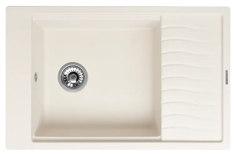 Кухонная мойка Kuppersberg MILA 1B1D WHITE