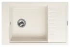 Кухонная мойка Kuppersberg MILA 1B1D WHITE