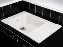 Кухонная мойка Kuppersberg MILA 1B1D WHITE