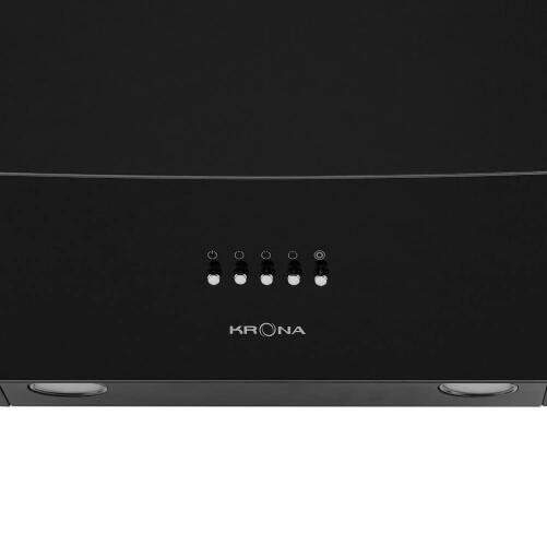 Вытяжка KRONA INGA 600 black push button