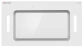 Вытяжка кухонная MEFERI INBOX52WH GLASS COMFORT, 52 см, встраиваемая, белая, стекло, производительность 950 м3/ч, 3 скорости, низкий уровень шума, режимы отвод и рециркуляция, пульт дистанционного управления, гарантия 3 года
