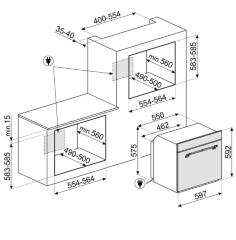 Духовой шкаф Smeg SFP750AOPZ