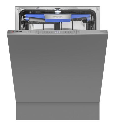 Посудомоечная машина встраиваемая с инвертором MEFERI MDW6083 COMFORT PLUS, 60 см, 14 комплектов посуды, с автооткрыванием, с аквастопом, луч на полу, внутренняя подсветка, половинная загрузка, отсрочка