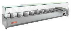 Настольная холодильная витрина для ингредиентов HICOLD VRX 1500 1/3