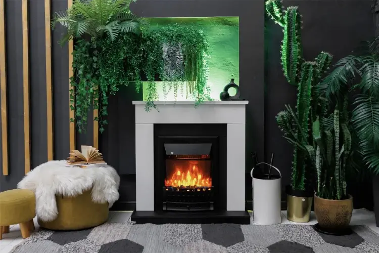 Каминокомплект Royal Flame Bergen SFT с очагом Jupiter FX New белый (разборный)