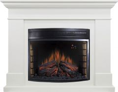 Каминокомплект Royal Flame California белый с очагом Dioramic 28 LED FX