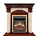 Каминокомплект Royal Flame Dublin (Разборный) с очагом Majestic FX Brass орех каньон/сланец