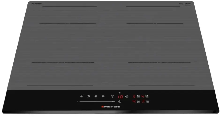 Варочная панель индукционная с инвертором MEFERI MIH604GR COMFORT PLUS