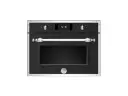 Компактный духовой шкаф Bertazzoni, комбинированный с микроволновой печью, 60x45 см, черный матовый