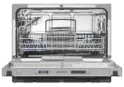 Компактная посудомоечная машина узкая встраиваемая MEFERI MDW4563 COMPACT POWER, 45 см, 6 комплектов посуды, защита от протечек, дозагрузка посуды, отсрочка, таймер