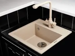 Кухонный смеситель Geo KG2385CR SAND
