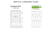 Винный шкаф Dunavox DX-57.146DBK