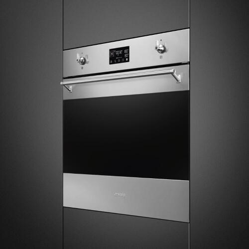 Духовой шкаф с паром Smeg SO6302S3PX