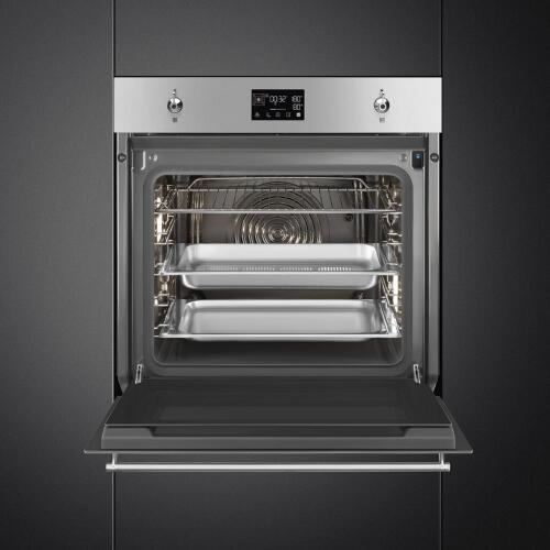 Духовой шкаф с паром Smeg SO6302S3PX