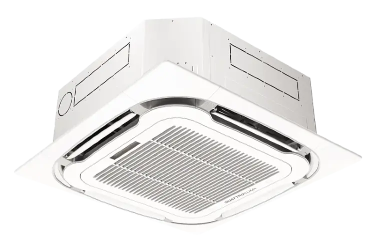 Кассетная сплит-система Quattroclima QV-I36CGE/QN-I36UGE/QA-ICP14
