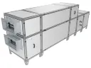 Приточно-вытяжная вентиляционная установка Breezart 3700 Lux RR W ET15-380